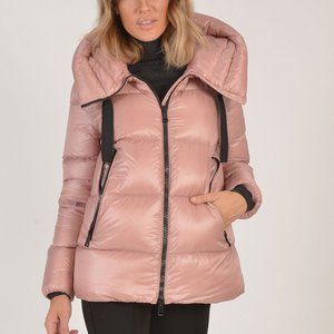 Moncler Serin Pink Quilted Down Jacket